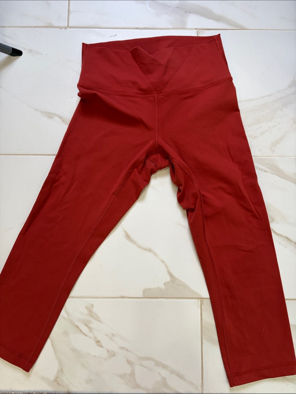lululemon athletica Brick Red High-Rise Leggings